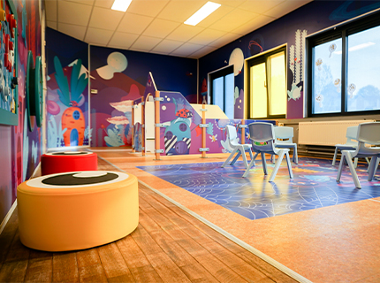 IKC speelruimte voor kinderen bij kinderopvang 't Parelbosch in Eindhoven