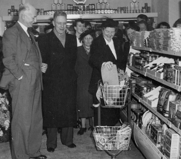 Supermarkt door de jaren heen
